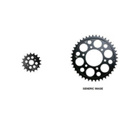 520 Front & Rear Steel Sprocket Kit for Street KAWASAKI Ninja ZX-10R 2006-2007