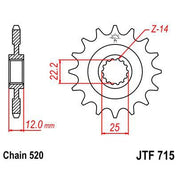 Front & Rear Sprocket Kit for GAS GAS 250 EC 2T 11-14 JT Sprockets