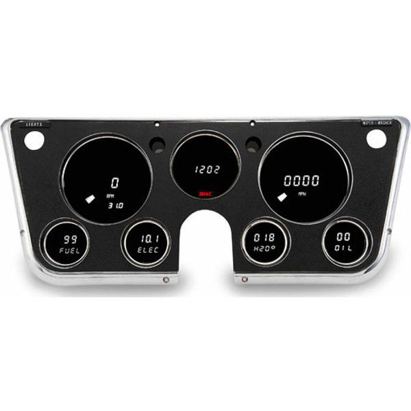 Intellitronix 1967-1972 Chevy Truck LED Digital DP6003 - White