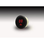 Intellitronix Oil Pressure Gauge in Black Bezel - Red