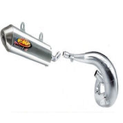 FULL FMF FATTY PIPE EXHAUST + POWERCORE 2 SILENCER 98 99 00 KAWASAKI KX80 KX 80