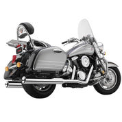 Cobra True Dual Slip-On Muffler 4" Billet tips - 4368