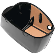 Hardstreet Ryt-There Saddlebag Shelf Set For Indian Chieftain, Roadmaster 2014-2021 Round Double-Hinged Tan