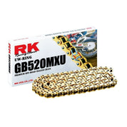 RK GB520MXU Gold Heavy-Duty Chain 110 links for ATV/UTV