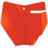Acerbis Flo Orange Front Number Plate for KTM - 2685954617
