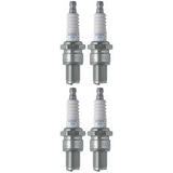 Set 4 NGK Standard Spark Plugs for Suzuki RM100 2003 Engine 100cc