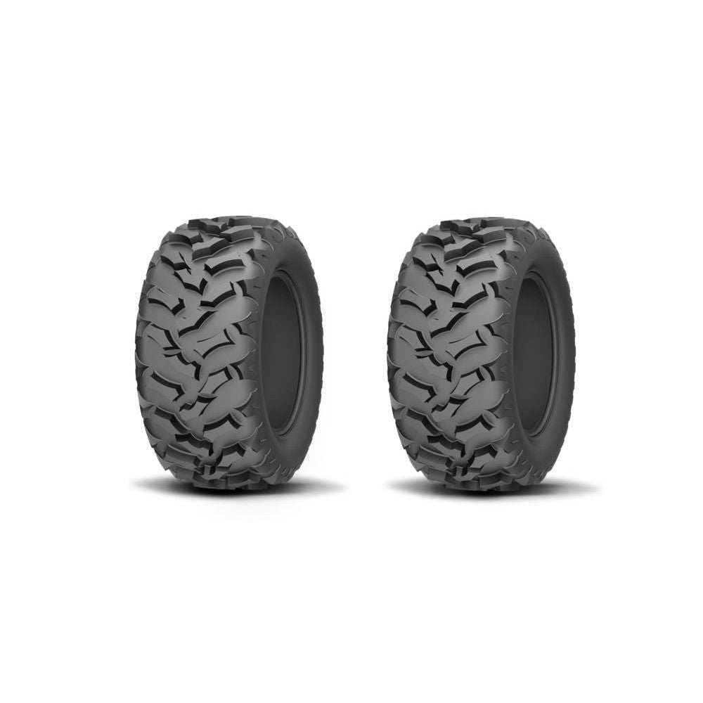 Kenda Set of Two K3203 Mastodon AT Front Tires [26x9R14] (8 Ply)
