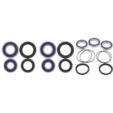 Kit completo de cojinetes para ruedas delanteras y traseras compatible con Honda TRX450R 04-09