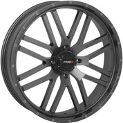System 3 ST-3 Simulated Beadlock Gun Metal Grey Wheel 24x6.5 4/156 4+2.5 (+10mm)
