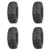 Set of 4 ATV QUADBOSS Tires (QBT447 25x10-12 Front/Rear)
