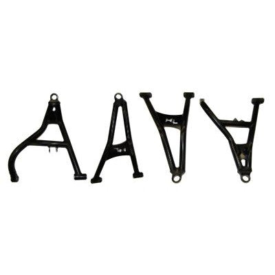 High Lifter Front Forward Upper And Lower Black Control Arms For Polaris Models MCFFA-GEN1-1-B