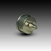 Intellitronix Fuel Pressure Analog Gauge 100 PSI - Silver/Blue