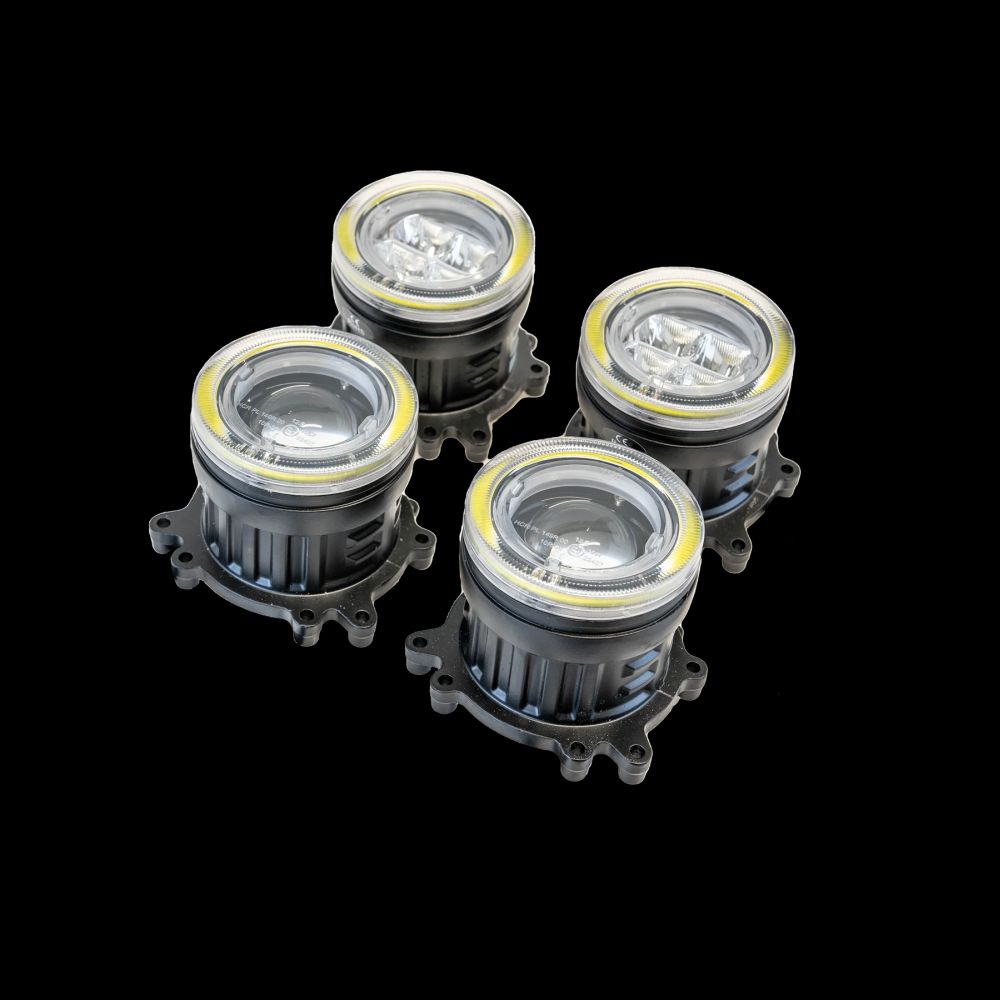 RJWC Set of Front And Rear LED Lights For Can Am Outlander