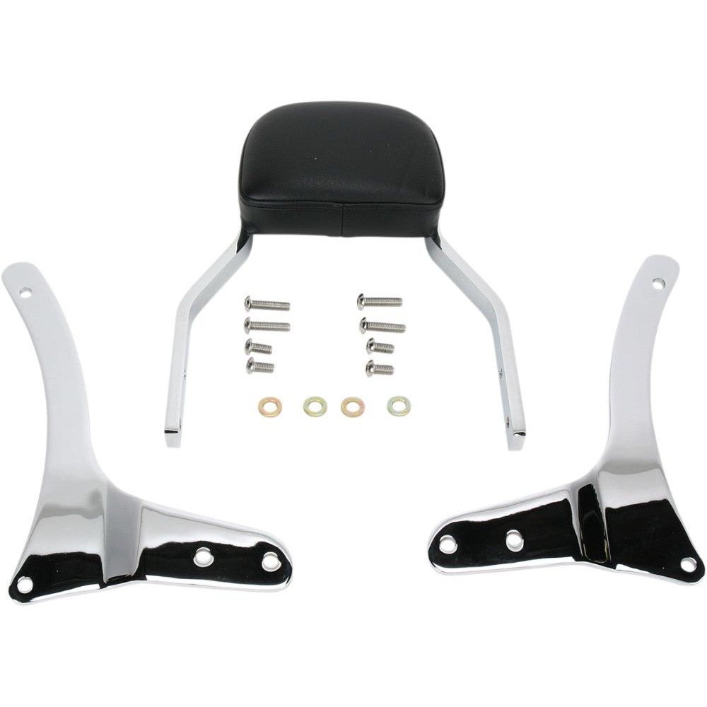 Cobra Sissy Bar 11" With Freedom Pad Chrome - 02-4750