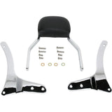 Cobra Sissy Bar 11" With Freedom Pad Chrome - 02-4750