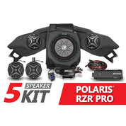 SSV Works 5-Speaker Plug-And-Play System For Polaris RZR Pro XP 2020-2022