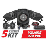 SSV Works 5-Speaker Plug-And-Play System For Polaris RZR Pro XP 2020-2022