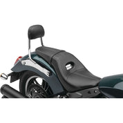 Cobra Detachable Backrest Short 2-Up Chrome - 502-2210