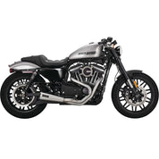 Vance And Hines 2-into-1 Upsweep Exhaust Stainless With Fuelpak FP3
