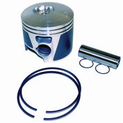 WSM Piston Kit For Johnson / Evinrude 200 - 250 Hp 3.3L E-Tec 04-14 Starboard .030 Over