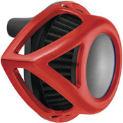 Arlen Ness Clear Tear Sucker Red Air Cleaner 18-904