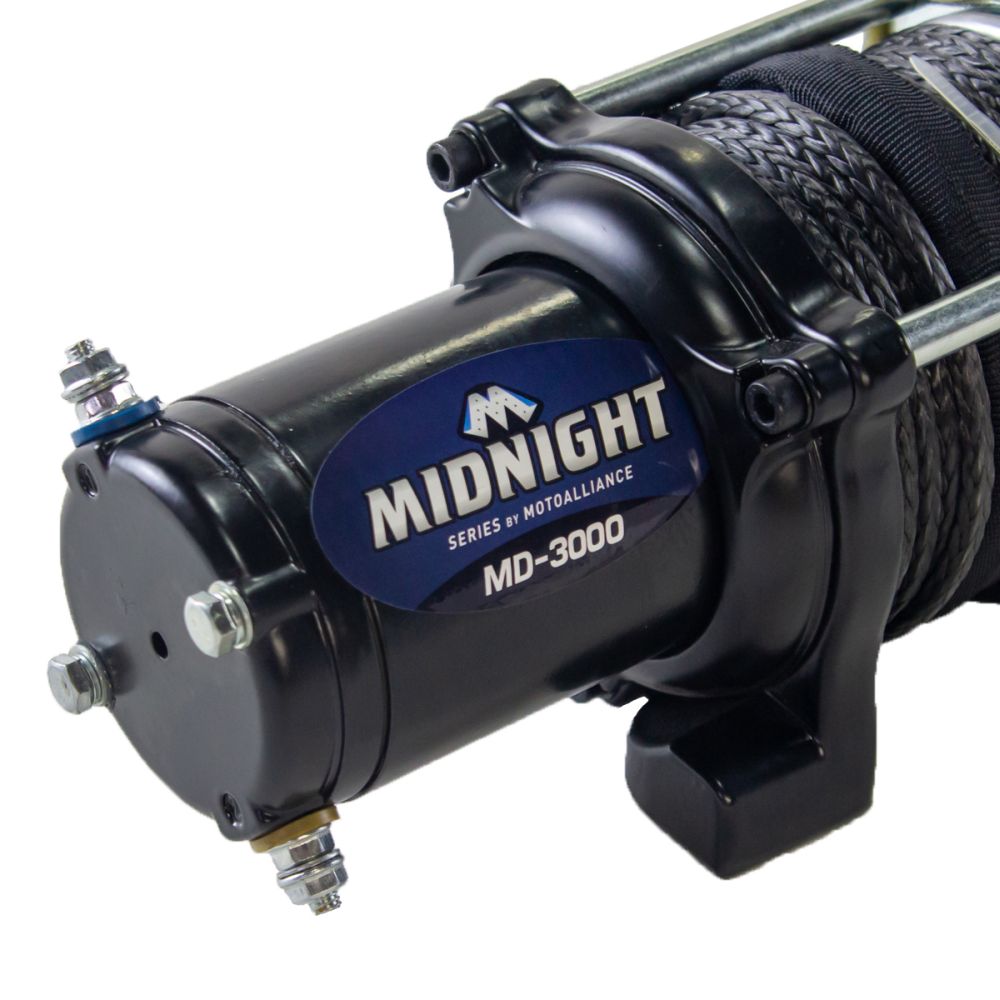 Viper Midnight ATV Winch Kit For Honda Rancher 420 2007-2013