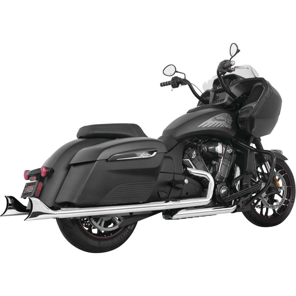 Freedom Performance 2.5" Sharktail Slip-On Exhaust Chrome - IN00063