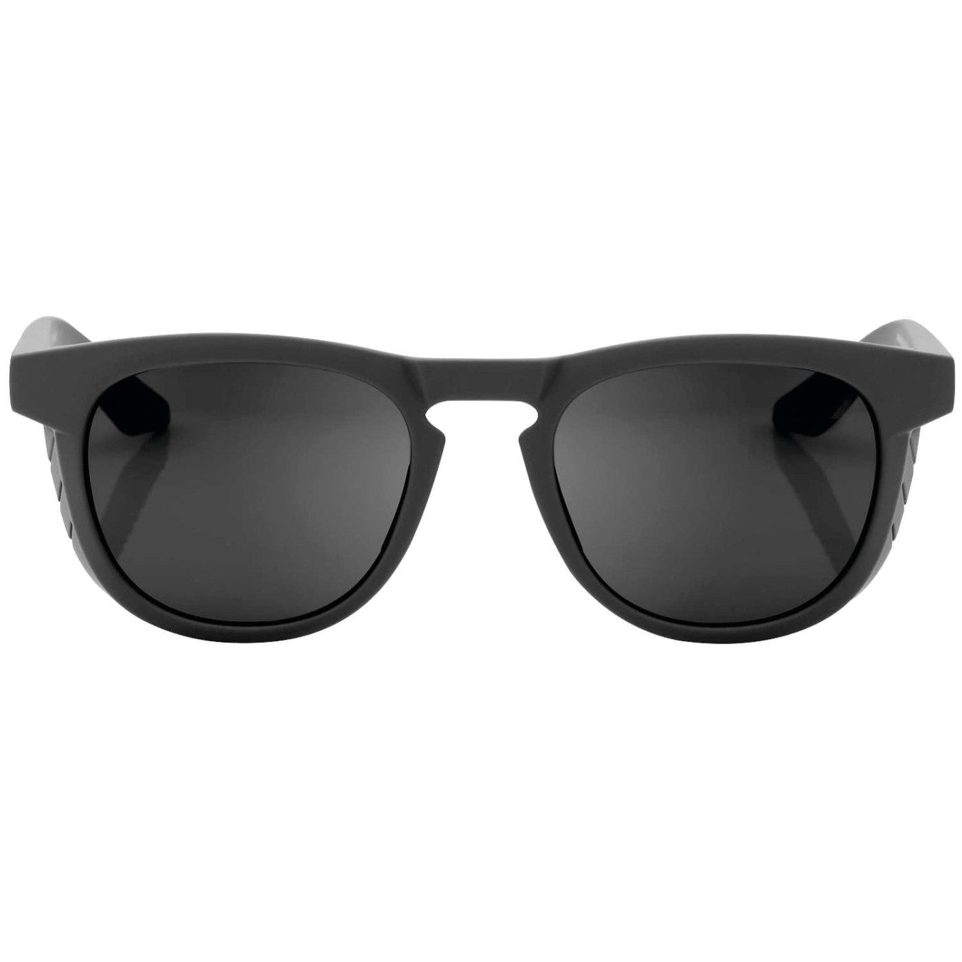 100% Slent Sunglasses Soft Tact Cool Grey with Smoke Lens - 61035-188-57