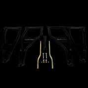 High Lifter Front Forward Upper And Lower Black Control Arms For Polaris Models MCFFA-RZRS-B