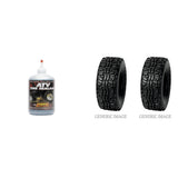 Juego de 2 neumáticos delanteros y traseros DURO DI-K968 24x11-10 de 4 capas con sellador QUADBOSS