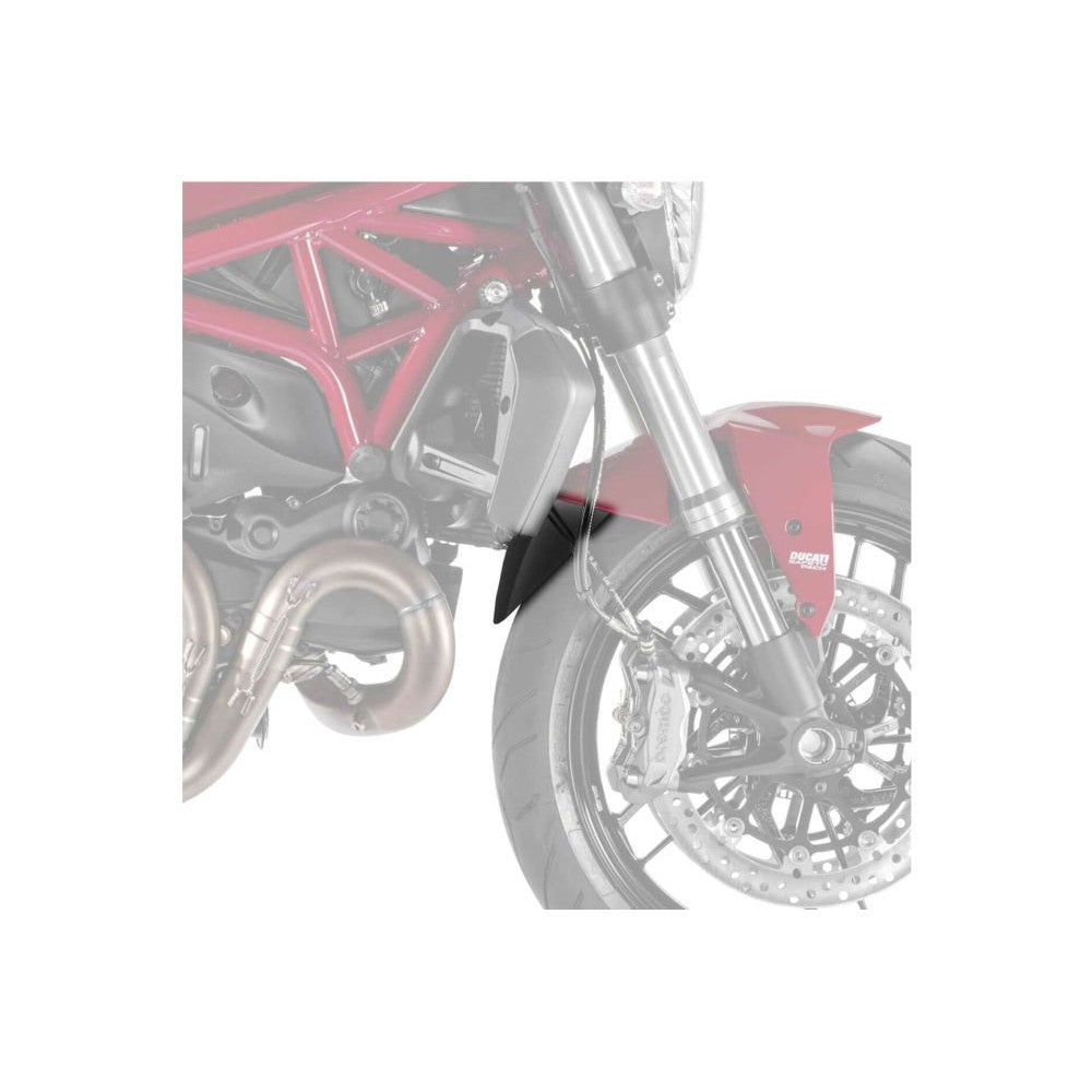 Puig Front Fender Extension Black - 3897N