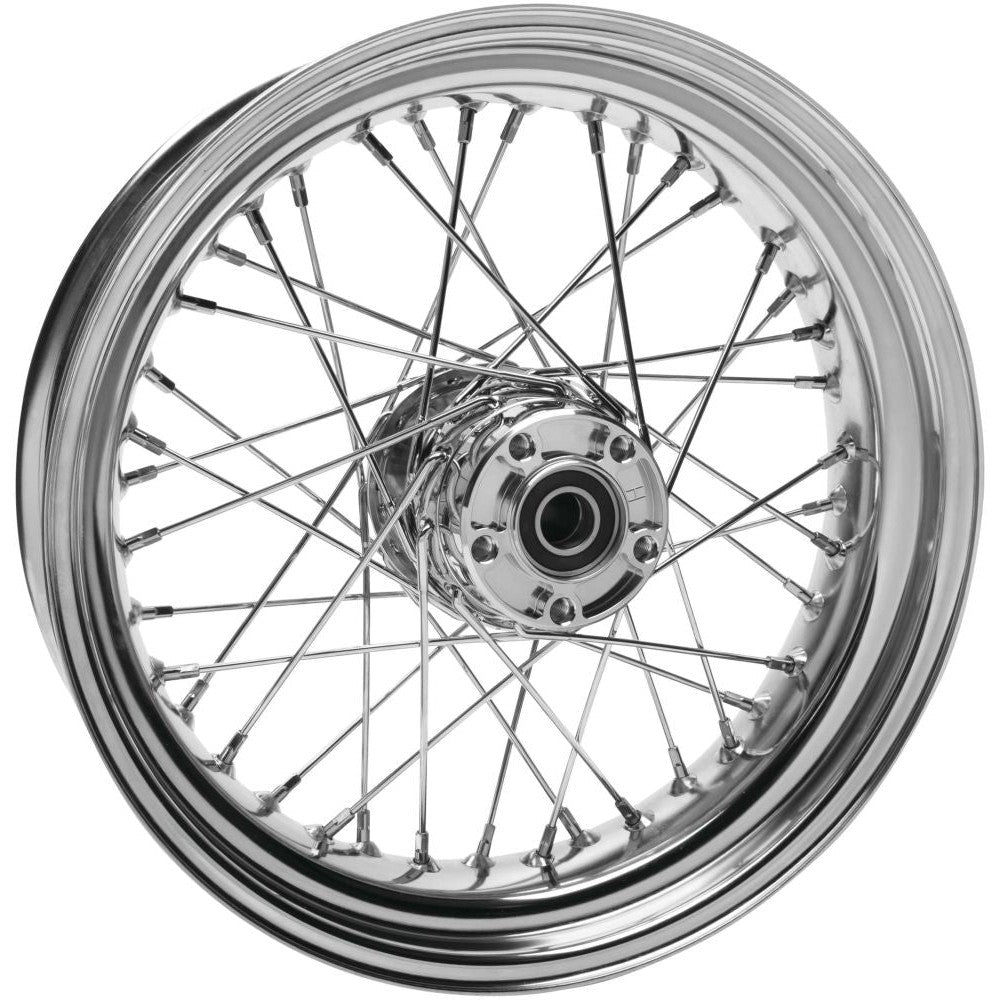 Bikers Choice Replacement Rear Spoke Wheels For - 64549 with ABS 17" x 4.5" Chrome