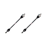 Demon Rear Heavy Duty Axle Set For Polaris Ranger Crew 800 2010-2014