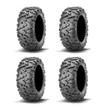Juego completo de neumáticos Maxxis Bighorn 2.0 radiales (6 capas) para UTV, 27x9R-12 (4 unidades)