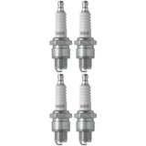 Set 4 NGK Standard Spark Plugs for Suzuki TC90 1972-1970 Engine 90cc