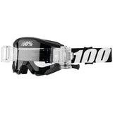 100% Gen1 Strata SVS Mud Goggles Outlaw with Clear Lens - 50420-233-02