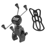 Soporte Ram Mounts Tough-Claw con base X-Grip, color negro - RAM-HOL-UN10-400U