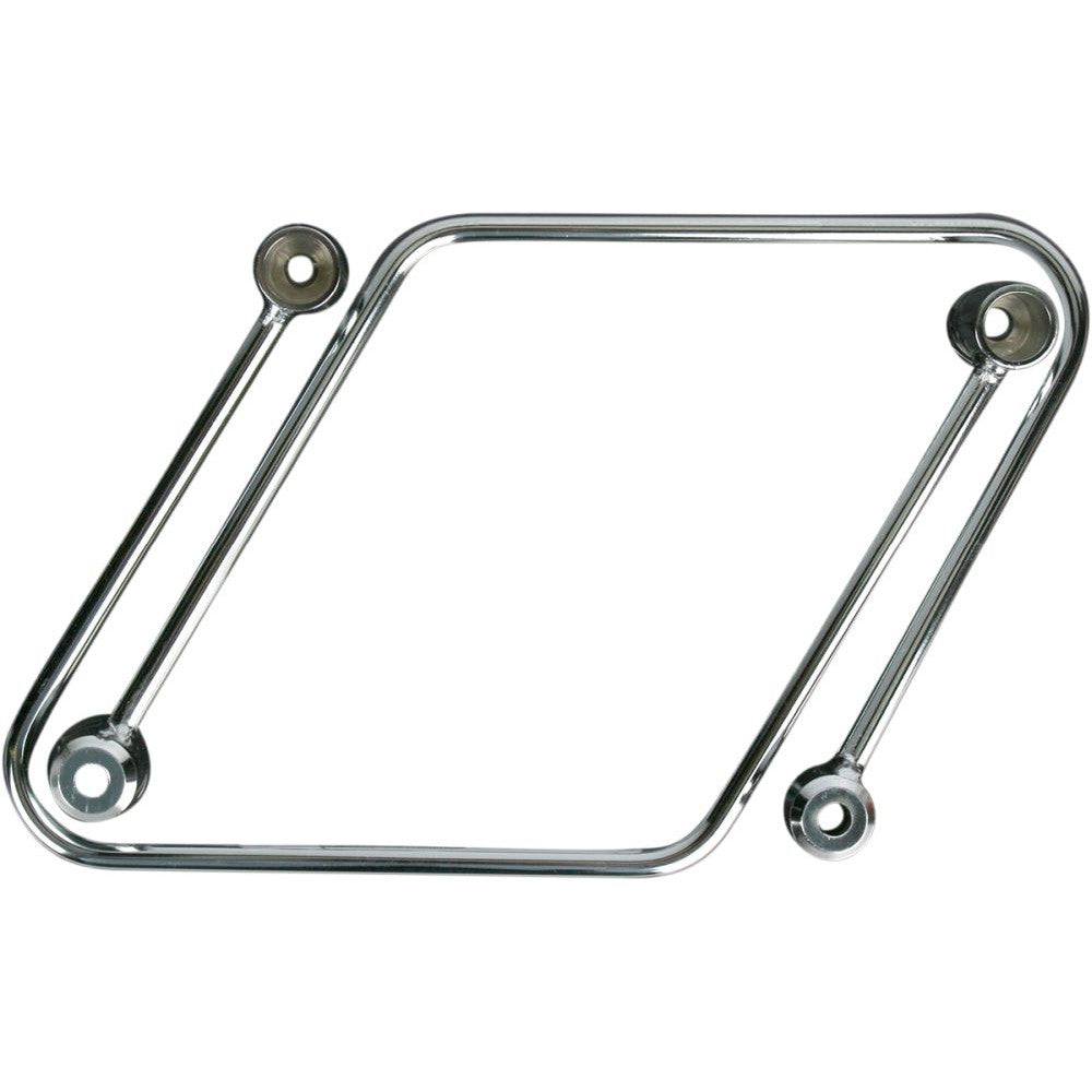 Cobra Saddlebag Supports Chrome - 02-6101