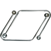 Cobra Saddlebag Supports Chrome - 02-6101