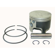 WSM Piston Kit For Mercury / Mariner 175 - 250 Hp 2.5L Sport Jet 97-06 Starboard .010 Over
