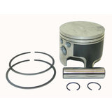 WSM Piston Kit For Mercury / Mariner 175 - 250 Hp 2.5L Sport Jet 97-06 Starboard .010 Over