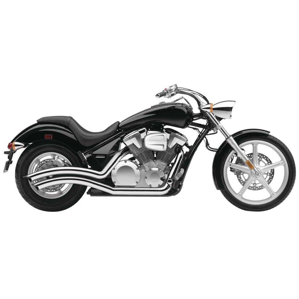 Cobra Swept Exhaust Chrome - 1233