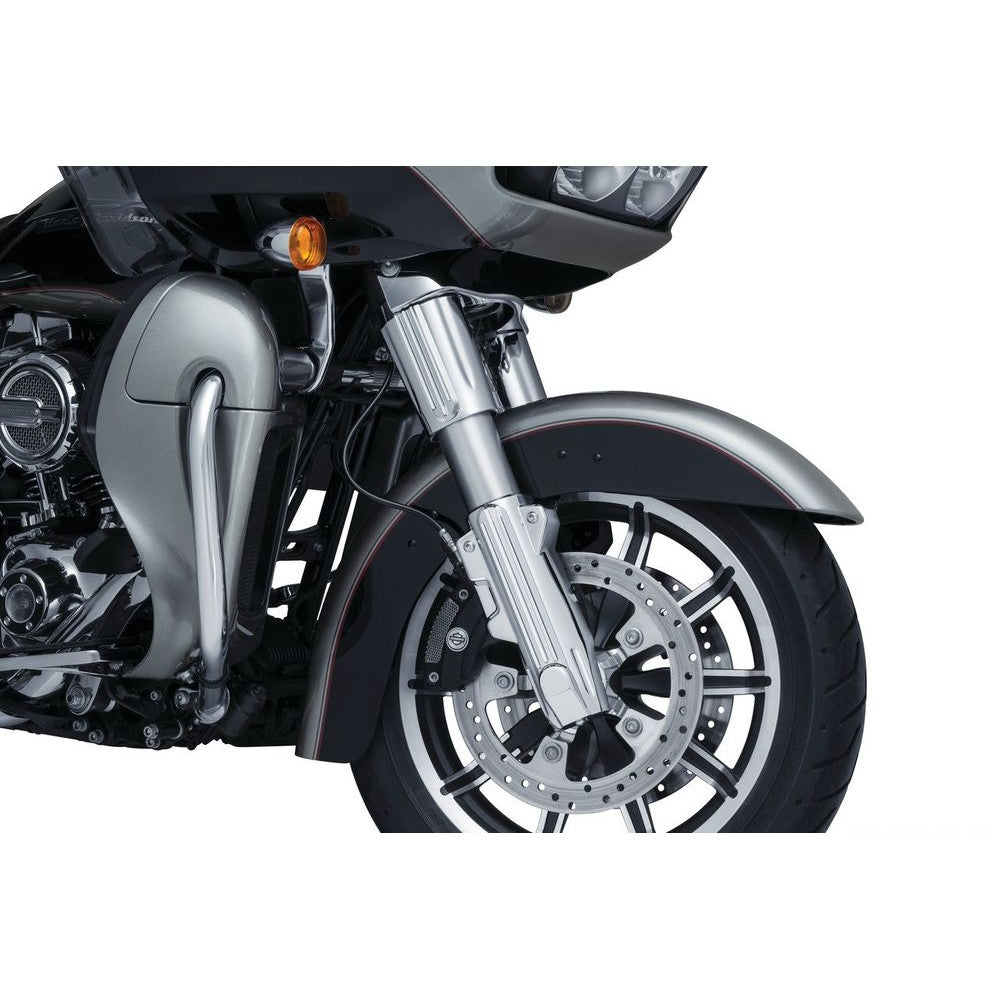 Kuryakyn Lower Leg Deflector Shields Chrome 7148