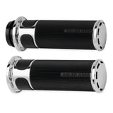 Arlen Ness Fusion Chrome Slot Track Hand Grips Harley Throttle By Wire Models