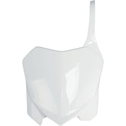 Honda CRF250R 2010-2013 UFO white Front Number Plate