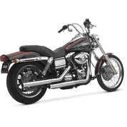 Vance And Hines Straightshots HS Slip On Exhaust Chrome With Fuelpak FP4