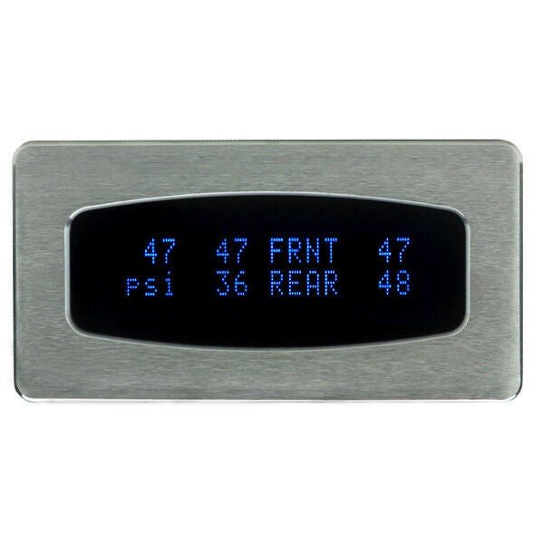 Dakota Digital Rectangle Quad Air Pressure Tank Gauge Kit 3 Sensors ODY-19-6-3