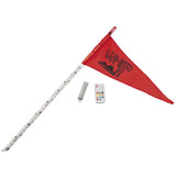 Whip It Deluxe LED Light Rod 5" White - 3-110DXW 2