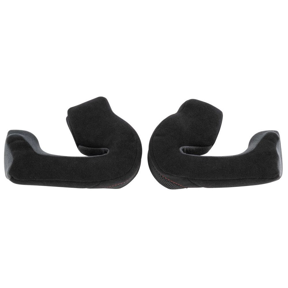 Nolan N100-5 Replacement Parts Cheek Pads, S-XL, 50 mm Black/Red