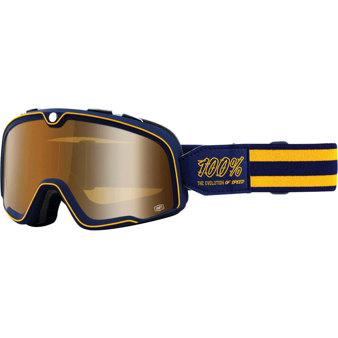 100% Barstow Goggles Rat Race with Bronze Mirror Lens - 50002-382-02